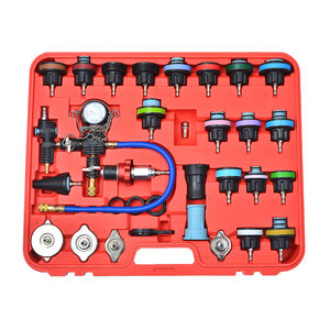 33 adet evrensel pnömatik radyatör basıncı kaçak test cihazı soğutucu soğutma sistemi vakum dolum teşhis aracı kiti - Product Image 3