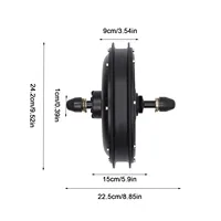 Kit de conversion de vélo électrique Waillynice 48V 1000W, roue arrière, moteur sans balais sans engrenage, 38-50 km/h pour ATV, quad, kart
