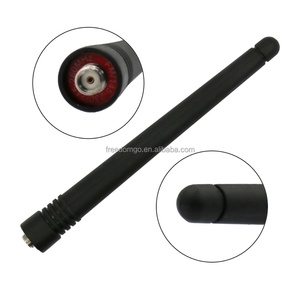 2026 2026 สำหรับเสาอากาศอินเตอร์คอม สีดำ ความยาว 17 ซม. กันน้ำระดับ IPX-1 สำหรับวิทยุสื่อสารหลากหลายรุ่น อุปกรณ์เสริม - Product Image 1