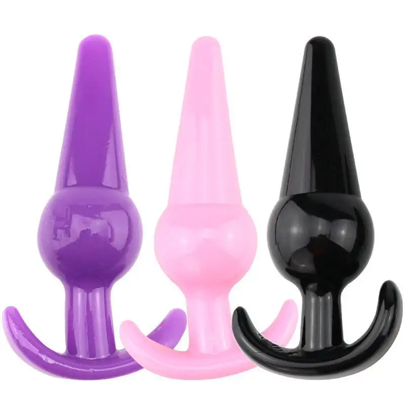 Jouets sexuels anaux féminins plug anal en silicone anal perles de traction équipement de masturbation féminine