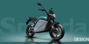 Scooter électrique k1 4x4 bleu à roues larges italie yonos scooter à batterie moto électrique chasseur m1 siège adultes mober s10 - Product Image 4