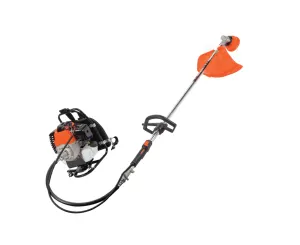 Prezzo di fabbrica 2 tempi zaino zolle da giardino decespugliatore 52CC benzina zaino meno rumore manuale erba Trimmer