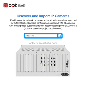 Décodeur vidéo réseau HDMI 9 voies, matrice 3x3, contrôleur de mur vidéo CCTV, décodeur IP <span class=keywords><strong>4K</strong></span> H.265, prend en charge ONVIF RTSP et la répartition 16 voies - Product Image 3