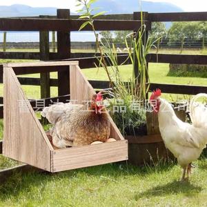 กล่องรังไก่ไม้ติดผนัง สำหรับวางไข่ ใช้ในบ้าน เป็นมิตรกับสิ่งแวดล้อม แบบ A - Product Image 2