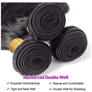 Extensions de cheveux brésiliens vierges de vison naturel de haute qualité, mèches de cheveux humains vierges vietnamiens lisses 12A, fournisseurs de cheveux indiens bruts - Product Image 3