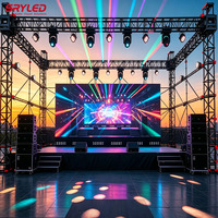 Écran LED HD P1.95 P2.6 P2.9 P3.91 P4.81, écran incurvé pour scène, intérieur/extérieur, flexible, location, événement, affichage vidéo, mur vidéo