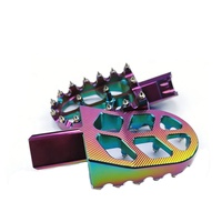 Repose-pieds en aluminium moulé sous pression WJH pour moto, pièces moulées pour moto et véhicules