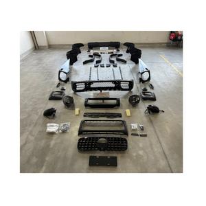 Kit de carrosserie G500 de <span class=keywords><strong>pare</strong></span>-chocs <span class=keywords><strong>avant</strong></span> arrière de voiture de <span class=keywords><strong>prix</strong></span> usine W463 2000-2018 <span class=keywords><strong>changement</strong></span> à W464 2019 + calandre noire pour Mercedes BENZ - Product Image 1
