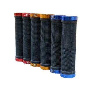 Poignée de guidon de vélo en plastique confortable avec logo personnalisé, imperméable, antidérapante, douce, durable <span class=keywords><strong>pour</strong></span> les vélos de montagne et de route, vente en gros - Product Image 3