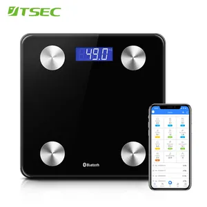 Bathroom Scale TSEC Hot Sale Electronic Bluetooth BMI APP body fat scale exporter Digital weighing Bathroom Weighting Scale