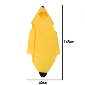 Костюм фруктовый сексуальный банановый костюм Карнавальная Вечеринка шоу Смешные Сценические костюмы для детей и взрослых - Product Image 2