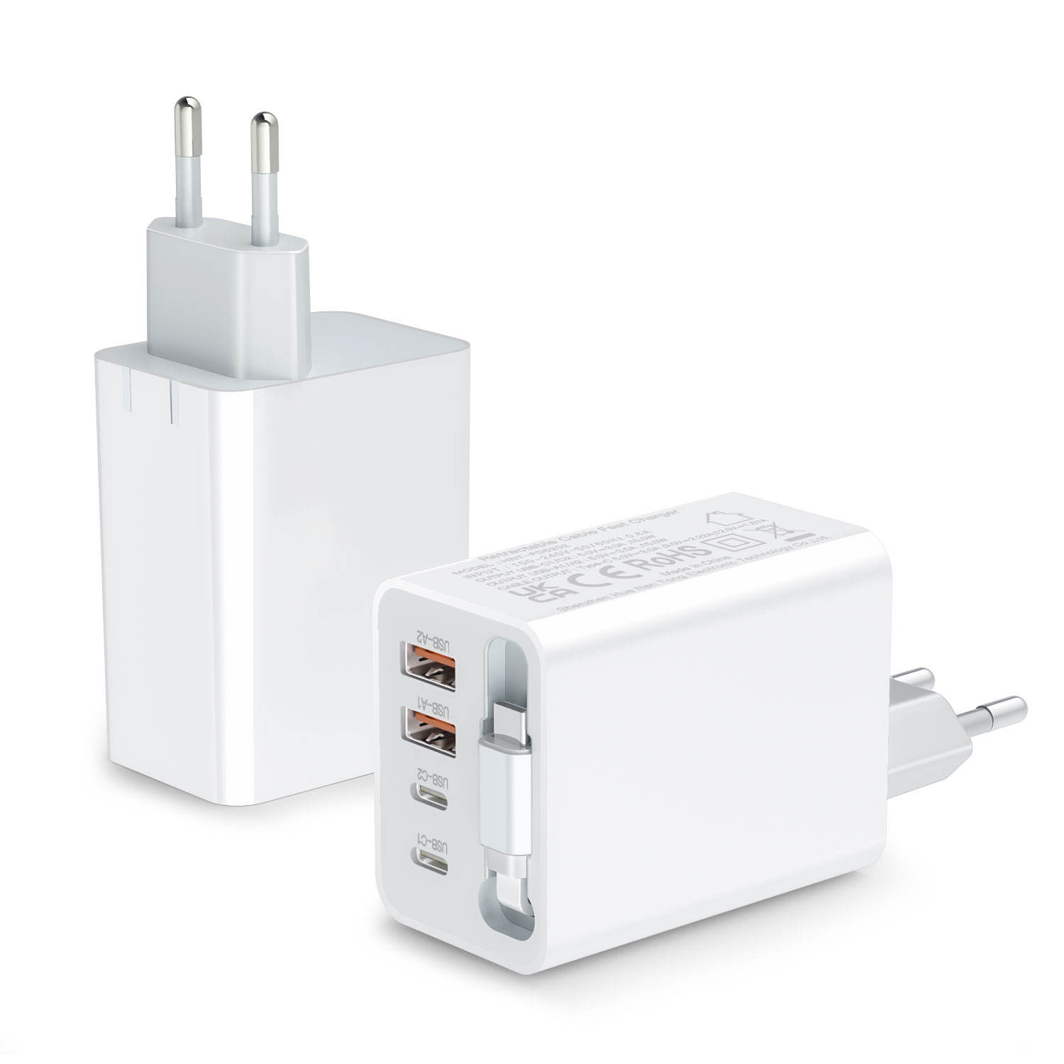 สีขาว (ปลั๊ก EU)