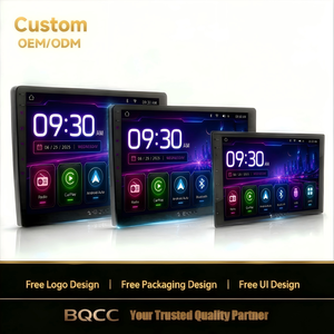 Autoradio GPS Android 14 Double Din 10 pouces BQCC avec IA vocale intelligente, WiFi, Mirror Link et <span class=keywords><strong>lecteur</strong></span> multimédia, garantie 2 ans pour KIA - Product Image 1