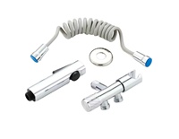 Rociador de ducha chrome noir gris pistolet à main toilette Bidet Spray Bidet Shattaf Kit de douche Bidet pulvérisateur pour toilette