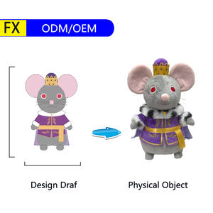 अनुकूलन योग्य मिनी माउस खिलौने कावाई भर पशु व्यक्तिगत प्लग खिलौना सुपर नरम खिलौना pp कपास प्रत्यक्ष - Product Image 2