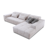 Canapé d'angle moderne et Simple, en tissu, design lavable, pour salon, 1 pièce