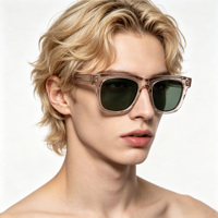 Tendance 2026 – Lunettes de soleil carrées classiques UV400 rétro, personnalisables avec votre logo, en acétate de luxe, pour la plage, vente en gros, pour femmes et hommes