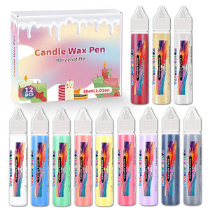 OSBANG Custom Designs 12-Color 30ML <b>Wax</b> Pen for Candle Making DIY Projects and Coating Pigments - Product Image 2