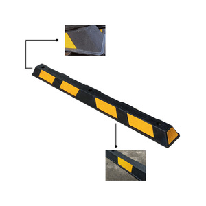 オーストラリア規格ヘビーデューティー1650mm長さ駐車場用ゴム製ホイールストッパー駐車ブロック - Product Image 3