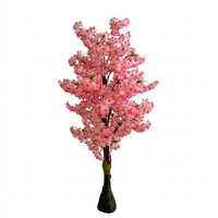 Nouvelles décorations de fête au design moderne, arbre artificiel à fleurs de cerisier, fleurs artificielles, décorations de mariage, arrangement de fleurs artificielles