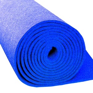 Vente en gros de tapis en feutre <span class=keywords><strong>bleu</strong></span> en rouleau, tapis pour coureurs d'événements d'exposition, tapis en feutre <span class=keywords><strong>bleu</strong></span> uni, tapis en feutre à l'aiguille en polyester non tissé - Product Image 3