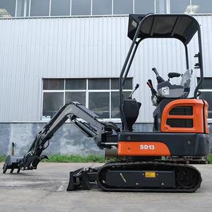 Mini excavatrice de vente chaude en Chine modèle de Shanding SD13D avec la représentation stable et le bon état. - Product Image 4
