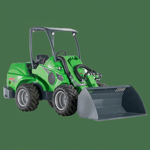 Mini Telehandler Telescopic Handler <b>Red</b> Hydraulic Boom Lift Heavy Duty Construction Equipment 4500KG 2001-4000 Hours <b>Pump</b> - Product Image 1