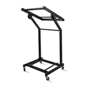 Soporte de consola mezcladora piso DJ soporte de consola mezcladora estante de gabinete con polea soporte de micrófono inalámbrico móvil - Product Image 2