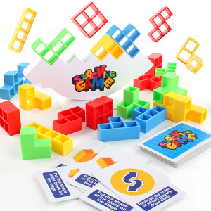 Juguete de Bloques Apilables Russian Swing, Juego de Bloques Interactivo de Escritorio para Niños - Product Image 3