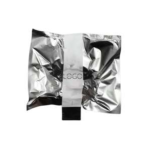 Custom LOGO Self Seal Adhesive Flap Poly Shipping <b>Bag</b> for Delivery Metallic Silver <b>Mailer</b> for Clothing Hoodies - Product Image 3