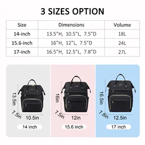 Free Sample Women Men Travel Backpacks 14/15.6/<strong>17</strong> <strong>Inch</strong> Business Computer <strong>Bag</strong> With USB Port College School <strong>Bags</strong> <strong>Laptop</strong> Backpacks - Product Image 2