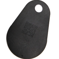 Serrures intelligentes personnalisées YIAN pour hôtels avec porte-clés RFID et mini-étiquettes NFC – Contrôle d'accès aux portes en gros – Étiquettes RFID ABS