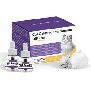 ชุดเครื่องกระจายกลิ่นฟีโรโมนสำหรับแมว (พร้อมรีฟิล 2 ชิ้น) |   ครอบคลุม 70 รายการ ㎡ |   วิธีบรรเทาความเครียดสำหรับแมวโดยไม่ใช้ยา |   ปลั๊กไฟแบบอังกฤษ - Product Image 1