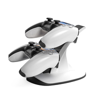 Support vertical à double charge pour manette de jeu PS5 Support de chargeur rapide Station d'accueil pour accessoires de jeu PS5 Vente en gros