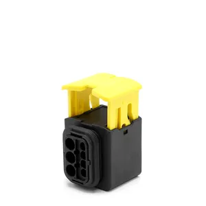 High quality 1-1418480-1 automobile 7 pin connector to battery clip cable pcb to wire connector