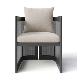 Bộ bàn ghế ngoài trời bằng nhựa giả mây PE cho hồ bơi khu nghỉ dưỡng, sân hiên, vườn, biệt thự, kiểu đồng quê, chống thấm nước. - Product Image 6