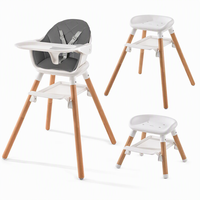 Chaise haute bébé réglable 6 en 1, siège d'alimentation multi-usages, chaise de repas multifonctionnelle pour tout-petits, pour la maison
