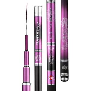 Gw Xuanba High Carbon Telescopic Fishing Rod 5.4m 4H 5H <b>Light</b> And Stiff For Lake Reservoir Carp Crucian Fishing - Product Image 4