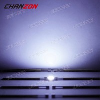 CHANZON 3535 SMD LED diode électroluminescente lampe puce Cool froid blanc lampe perle Micro 3V 1W bricolage PCB Circuit LCD pour rétro-éclairage TV