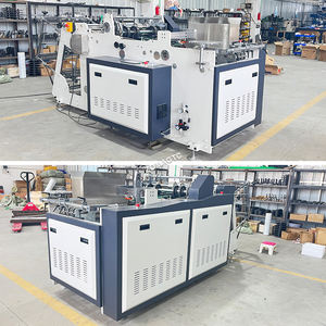 Automática Lunch Box Making Machine Take Away Food <span class=keywords><strong>Cardboard</strong></span> Burger Boxes Making Machine para fazer pequena caixa de papel - Product Image 3