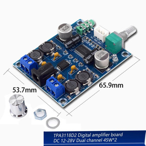TPA3118D2 Digital Amplifier <strong>Bboard</strong> High-definition Version Audio Power Amplifier Board Output 45W * 2 - Product Image 6