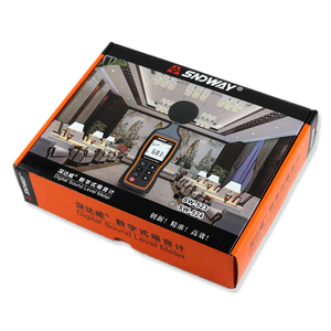 LCD Digital Som Medidor De Nível De Ruído Precisão Medidor De Nível De Som Digital <span class=keywords><strong>Tester</strong></span> De Ruído De Retroiluminação SW-523 - Product Image 3