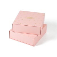 Boîte de calendrier de l'avent personnalisée de luxe de 12 jours Emballage de cadeau de Noël à aimant rigide blanc haut de gamme avec impression de gaufrage en gros
