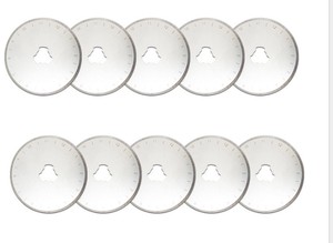 Couteau rotatif pour tissu, lame en acier au carbone de 45 mm, machine à coudre DIY, OEM - Product Image 5