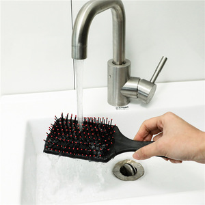 Airbag scalp massage <b>comb</b>, styling <b>comb</b>, <b>wide</b>-tooth flat <b>comb</b> with airbag, plastic curling and smoothing <b>comb</b> for long hair. - Product Image 4