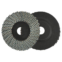 Disque à lamelles abrasif électroplaqué diamanté mini de 2 pouces (50 mm) pour polissage, grain 60 # -400 #   Pour le meulage de carreaux, de granit, de verre, de quartz et de pierre