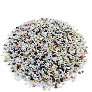 Granite auto-nivelant suspendu, sable coloré léger, motifs mélangés, semi-suspendu pour la construction de sols en époxy, 25 kg/<span class=keywords><strong>sac</strong></span> - Product Image 5