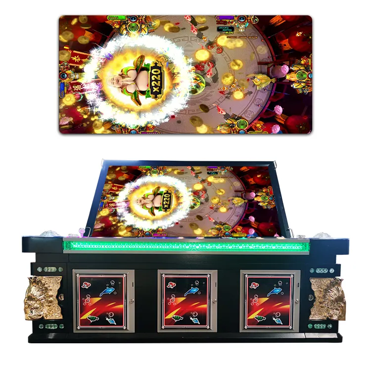 New Fortune King plus Fish Game With Source Code Panda Master Fish Game Table Key Master Game Machine