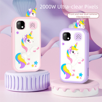 Téléphone intelligent pour enfants avec double caméra, boîte mystère, jouets éducatifs pour tout-petits, jeux multiples, musique, photos colorées, Noël, anniversaire