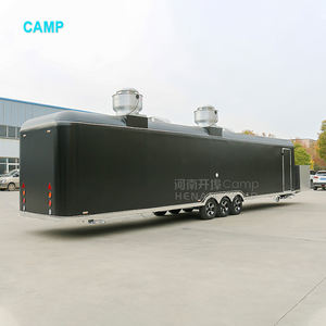 CAMP grande taille remorque alimentaire entièrement chargée magasin mobile camion foodtruck remorque pizza voiture alimentaire mobile à vendre - Product Image 6